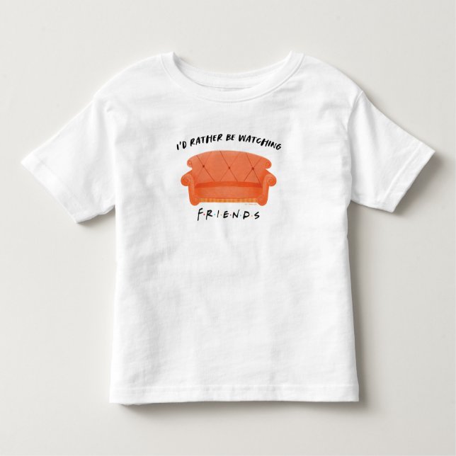 Camiseta Infantil Eu Preferencialmente assistindo amigos™ (Frente)