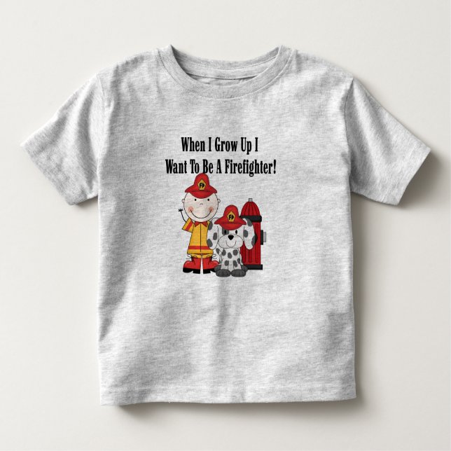Camiseta Infantil Eu quero ser t-shirt e presentes de um (Frente)