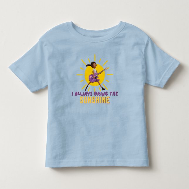 Camiseta Infantil Eu sempre trago sol (Frente)