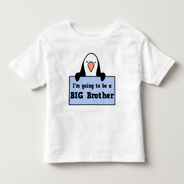 Camiseta Infantil Eu serei um Big Brother (Frente)