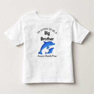Camiseta Infantil Eu serei um Big Brother Toddler