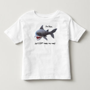 Camiseta Infantil Eu sou agradável. , Apenas não me faça louco!