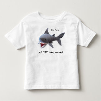 Camiseta Infantil Eu sou agradável. , Apenas não me faça louco!