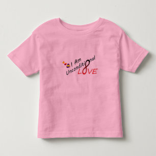 Camiseta Infantil Eu sou amor incondicional