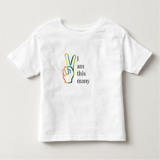 Camiseta Infantil Eu sou estes muitos