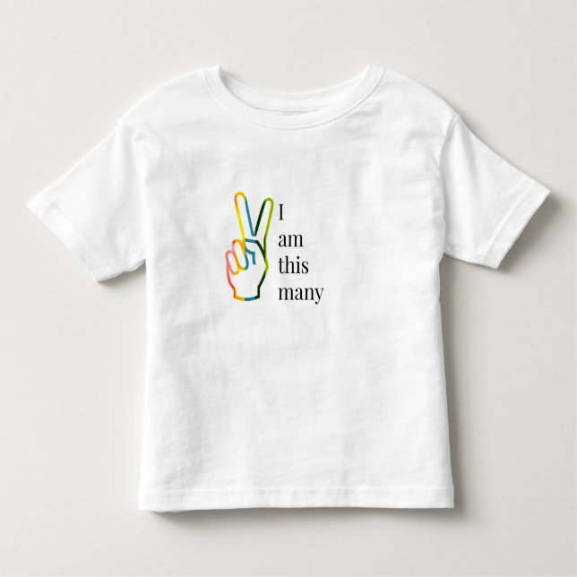 Camiseta Infantil Eu sou estes muitos (Frente)