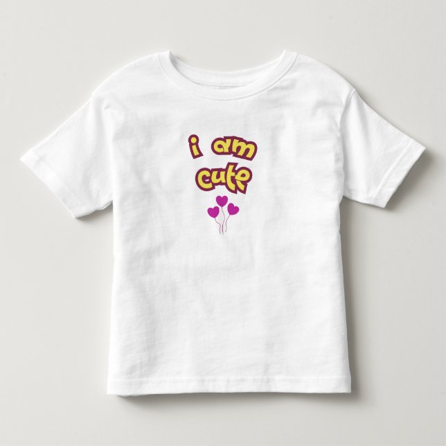 Camiseta Infantil Eu sou fofo (Frente)