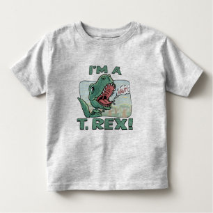 Camiseta Infantil Eu sou ideias de um presente de T. Rex Dinossauro