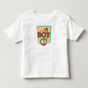 CAMISETA INFANTIL EU SOU O MENINO 3