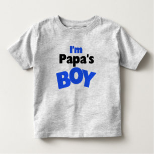 Camiseta Infantil Eu sou o menino da papá