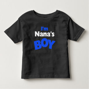 Camiseta Infantil Eu sou o menino de Nana