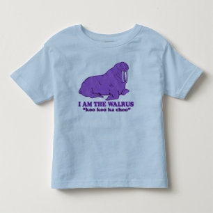 Camiseta Infantil Eu sou o t-shirt da morsa