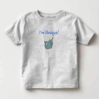 Camiseta Infantil Eu sou original! (Narwhal)
