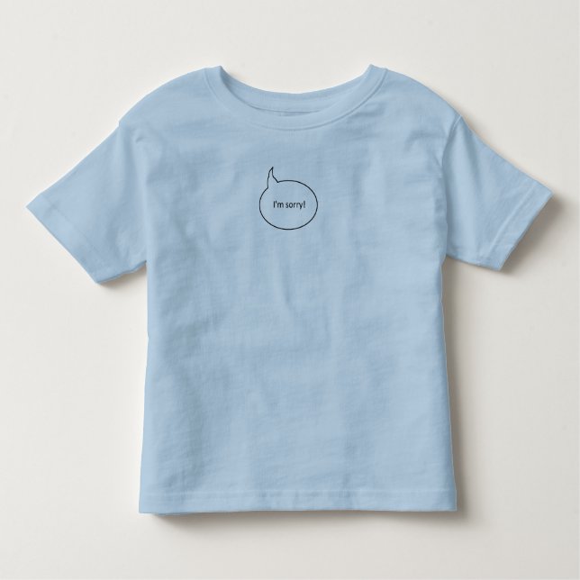 Camiseta Infantil Eu sou pesaroso (Frente)