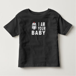 Camiseta Infantil Eu Sou Seu Bebê e, Eu Sou Seu Pai,combinando