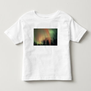 Camiseta Infantil EUA, área de Fairbanks, Alasca Central, Aurora 3