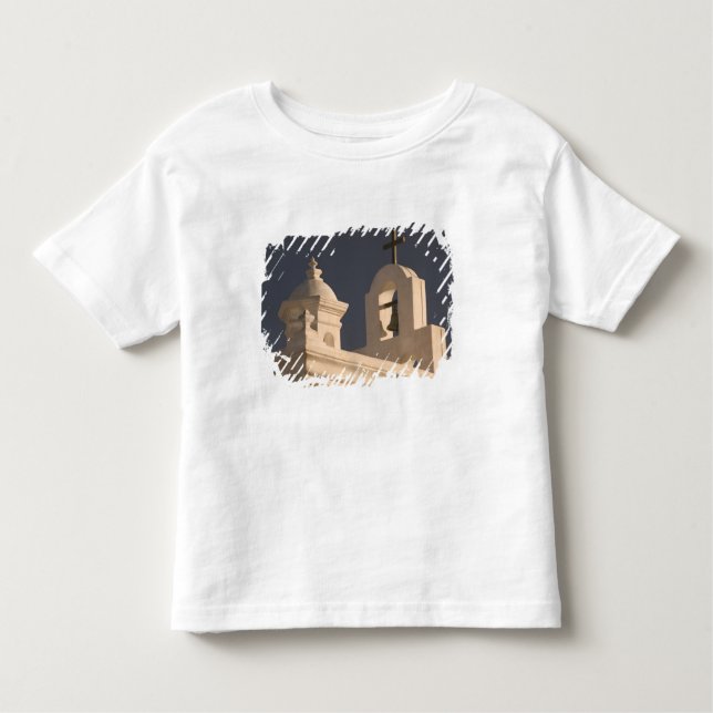 Camiseta Infantil EUA, Arizona, Tucson: Missão San Xavier del Bac (Frente)