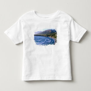 Camiseta Infantil EUA, Califórnia, Big Sur, baía ao longo da Rodovia
