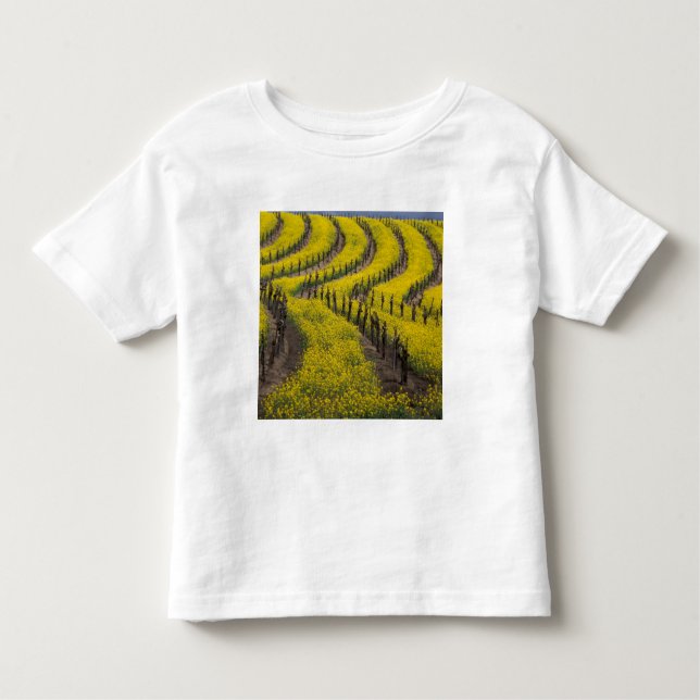 Camiseta Infantil EUA, Califórnia, Napa Valley, Los Carneros Ava. (Frente)