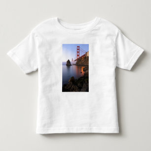 Camiseta Infantil EUA, Califórnia, São Francisco. Golden Gate