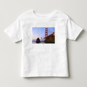 Camiseta Infantil EUA, Califórnia, São Francisco. Golden Gate 3