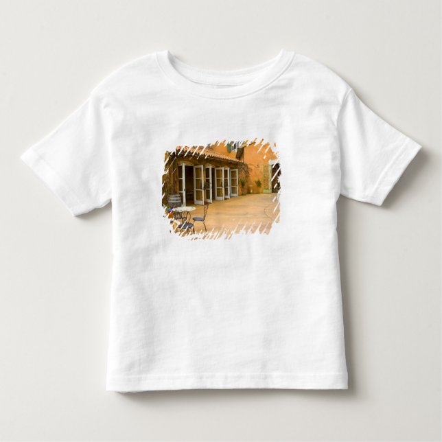 Camiseta Infantil EUA, Califórnia, Sonoma Valley, Pacio em Viansa (Frente)