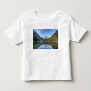 Camiseta Infantil EUA, Colorado, Maroon Bells-Snowmass