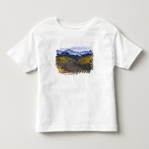 Camiseta Infantil EUA, Colorado, Montanhas Rochosas, San Juan