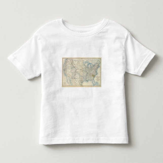 Camiseta Infantil EUA dezembro de 1860 (Frente)