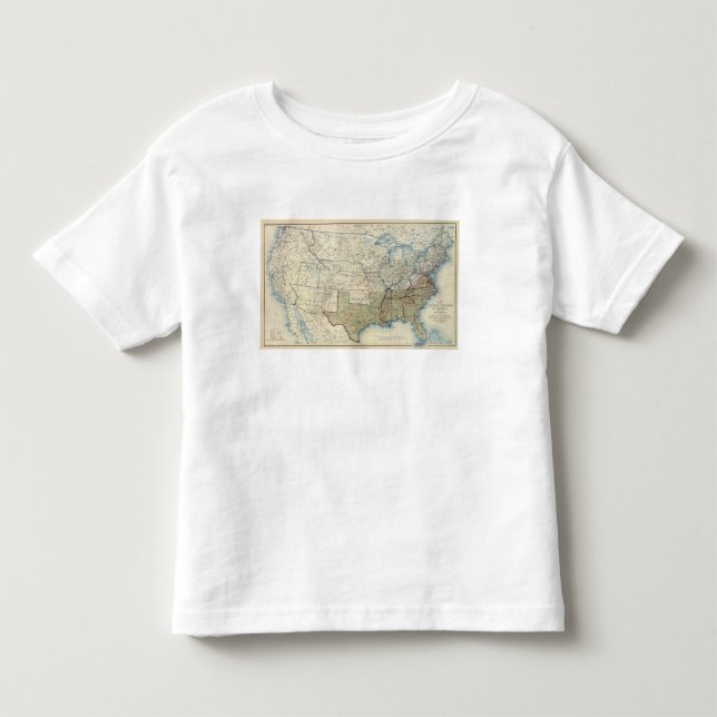 Camiseta Infantil EUA dezembro de 1863 (Frente)
