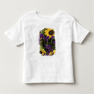 Camiseta Infantil EUA, encerramento do arranjo de flores de bridal,