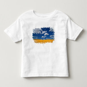Camiseta Infantil EUA, Estado de Washington, Colfax. Cevada madura e