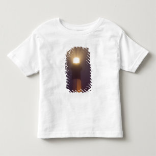Camiseta Infantil EUA; Geórgia; Savannah. Farol da Ilha Tybee