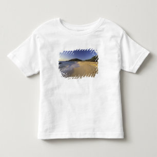 Camiseta Infantil EUA, Havaí, Maui, Pegadas na areia, Makena
