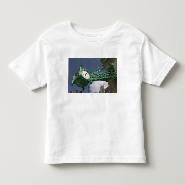 Camiseta Infantil EUA, Illinois, Chicago: The Loop: North State (Frente)