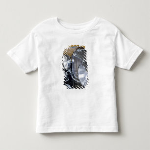 Camiseta Infantil EUA, Indiana, castanho-aloirado:
