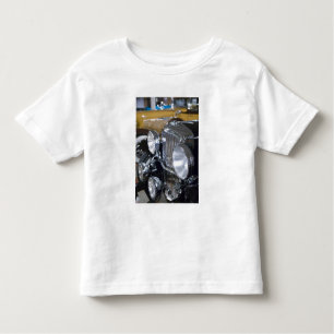 Camiseta Infantil EUA, Indiana, castanho-aloirado: