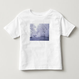 Camiseta Infantil EUA, Kentucky, Louisville. Coberta de neve