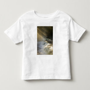 Camiseta Infantil EUA, Michigan, Península Superior. Raios de sol em