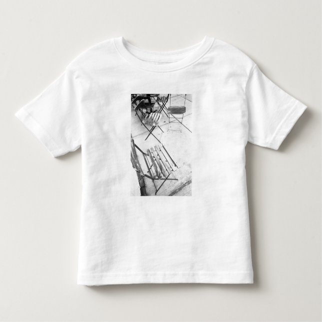 Camiseta Infantil EUA, NOVA IORQUE: Nova Iorque Café Chairs, (Frente)