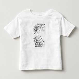 Camiseta Infantil EUA, NOVA YORK: Cadeiras de Café da Cidade de Nova