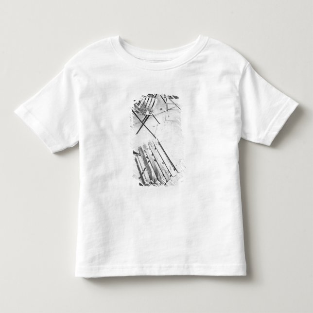 Camiseta Infantil EUA, NOVA YORK: Cadeiras de Café da Cidade de Nova (Frente)