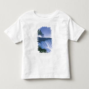 Camiseta Infantil EUA, Nova York, Cataratas do Niágara. American Fal