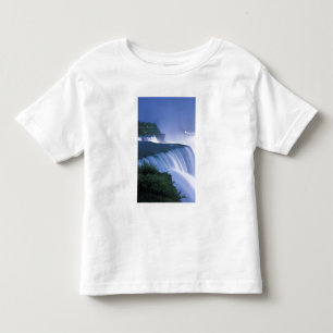Camiseta Infantil EUA, Nova York, Cataratas do Niágara. American Fal