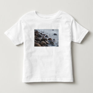 Camiseta Infantil EUA, Nova York, East Hampton. Ondas do oceano em