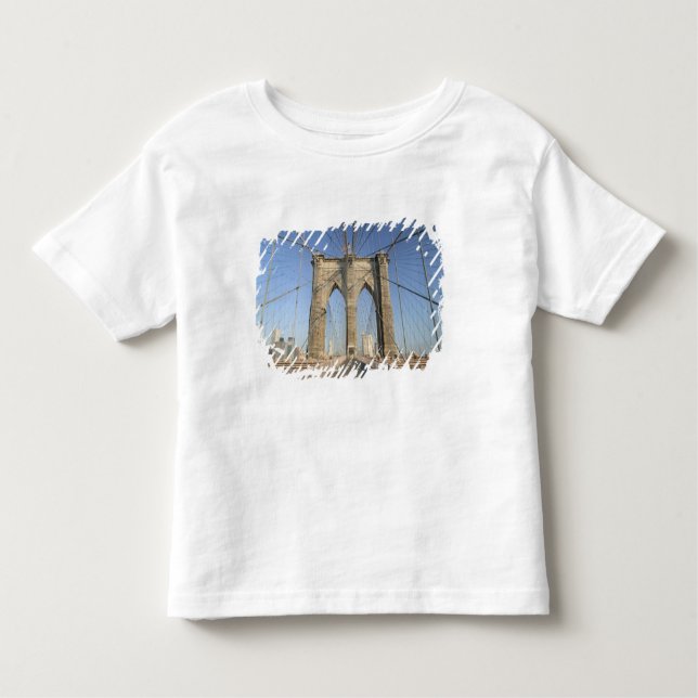 Camiseta Infantil EUA, Nova York, Nova Iorque, Brooklyn:3 (Frente)