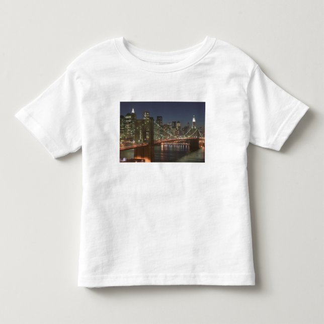 Camiseta Infantil EUA, Nova York, Nova Iorque, Manhattan:10 (Frente)