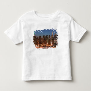 Camiseta Infantil EUA, Nova York, Nova Iorque, Manhattan: Material