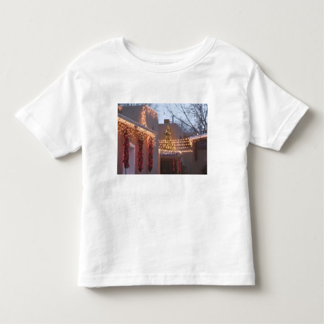 Camiseta Infantil EUA, Novo México, Papais noeis Fe: Galeria de Estr (Frente)