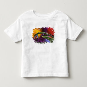 Camiseta Infantil EUA, Oregon, Close-up abstrato de roxo